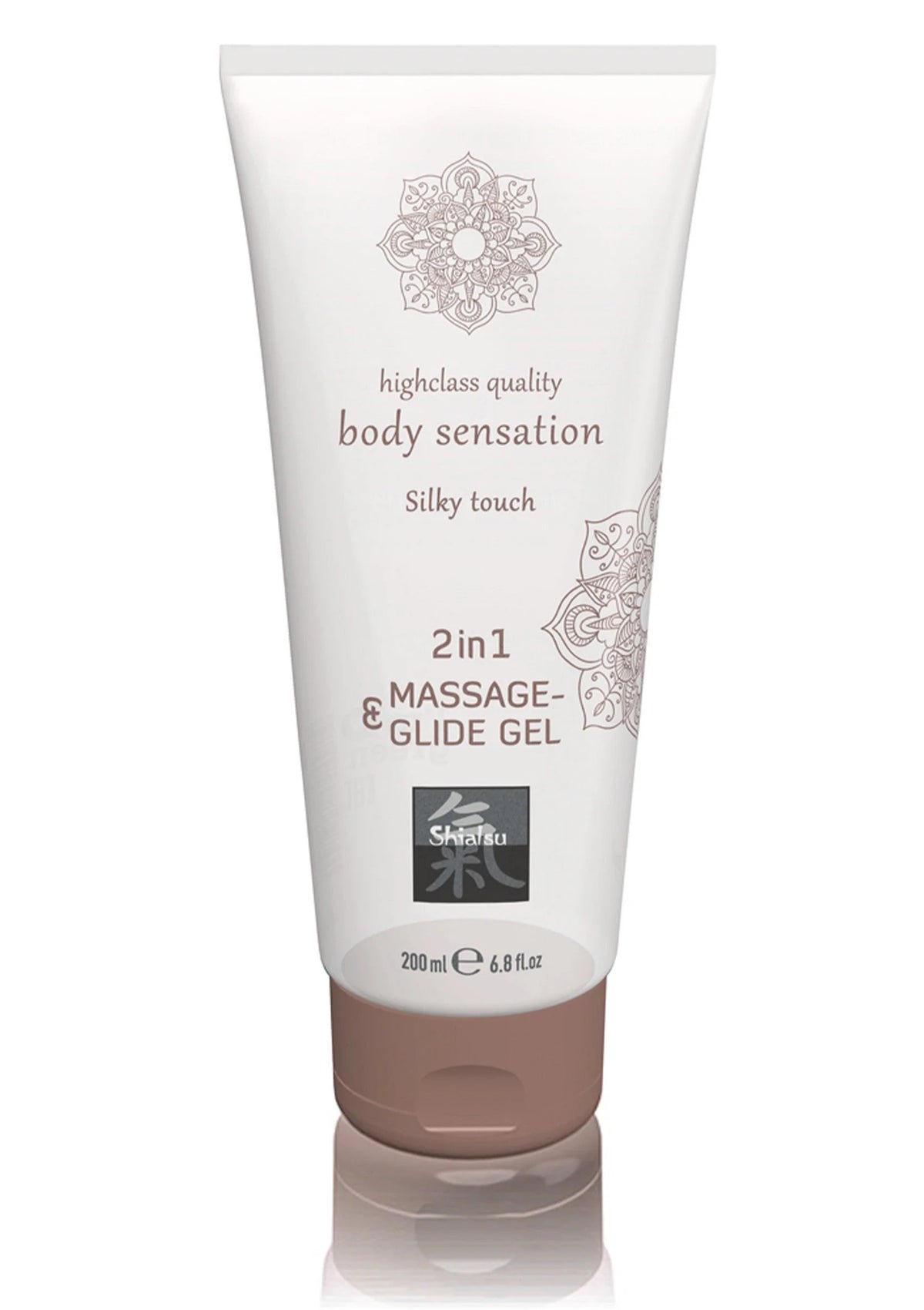 Bestel: Shiatsu 2 in 1 Massage & Glide Gel - bij Happytoys: de erotische sex webshop | liever Happy dan Easy ⭐⭐⭐⭐⭐ - Default Title - 90325 - NATUREL - 200