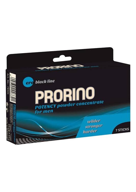 Bestel: Prorino Potency Powder For Men 7 sticks - bij Happytoys: de erotische sex webshop | liever Happy dan Easy ⭐⭐⭐⭐⭐ - Default Title - 90369 - NATUREL
