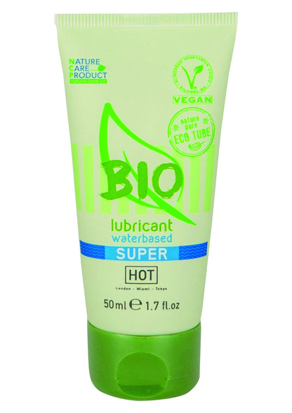 Bestel: Bio lube Super Wb 50ml by Hot - bij Happytoys: de erotische sex webshop | liever Happy dan Easy ⭐⭐⭐⭐⭐ - Default Title - 90378 - NATUREL - 50