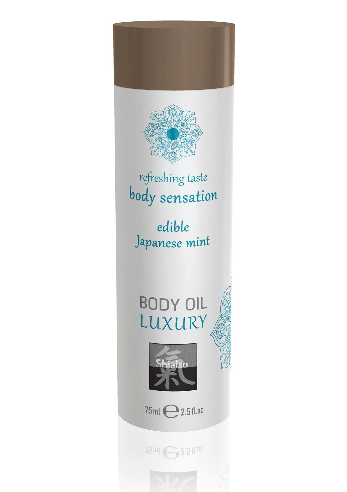 Bestel: Luxury Edible Body Oil 75 ml - bij Happytoys: de erotische sex webshop | liever Happy dan Easy ⭐⭐⭐⭐⭐