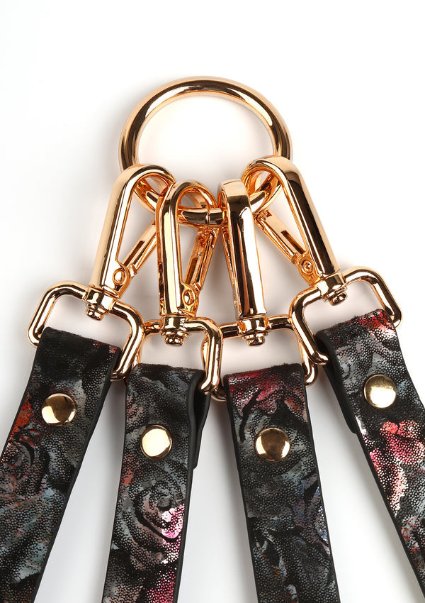 Floral Jacquard Hogtie by Geisha