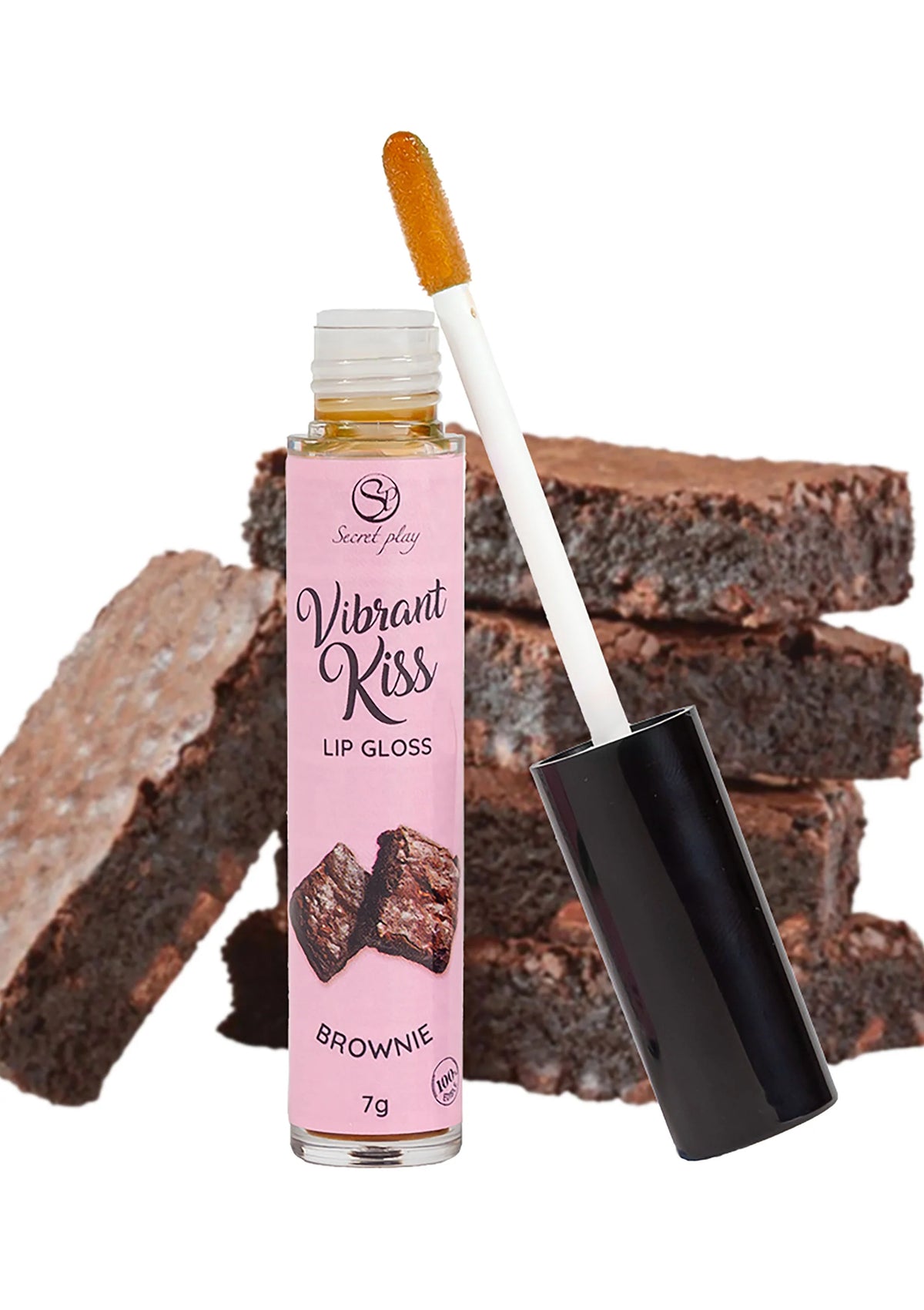 Beste vandaag nog: Lip Gloss Vibrant Kiss by Secret Play - bij Happytoys Sexshop: online sex shop for Feeling Happy & Easy 😊