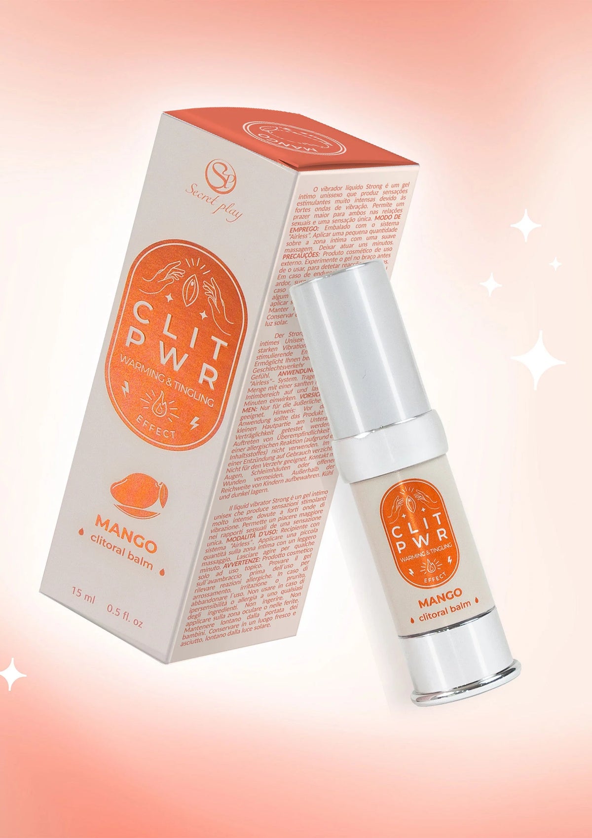 Bestel: Clit Pwr Clitoral Balm 15 ml by Secret Play - bij Happytoys.nl, happytoys.be, Happytoys.ae: erotische sex webshop | liever Happy dan Easy ⭐⭐⭐⭐⭐