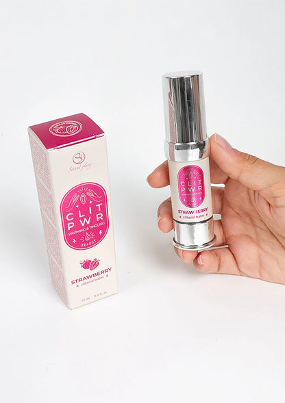 Bestel: Clit Pwr Clitoral Balm 15 ml by Secret Play - bij Happytoys.nl, happytoys.be, Happytoys.ae: erotische sex webshop | liever Happy dan Easy ⭐⭐⭐⭐⭐