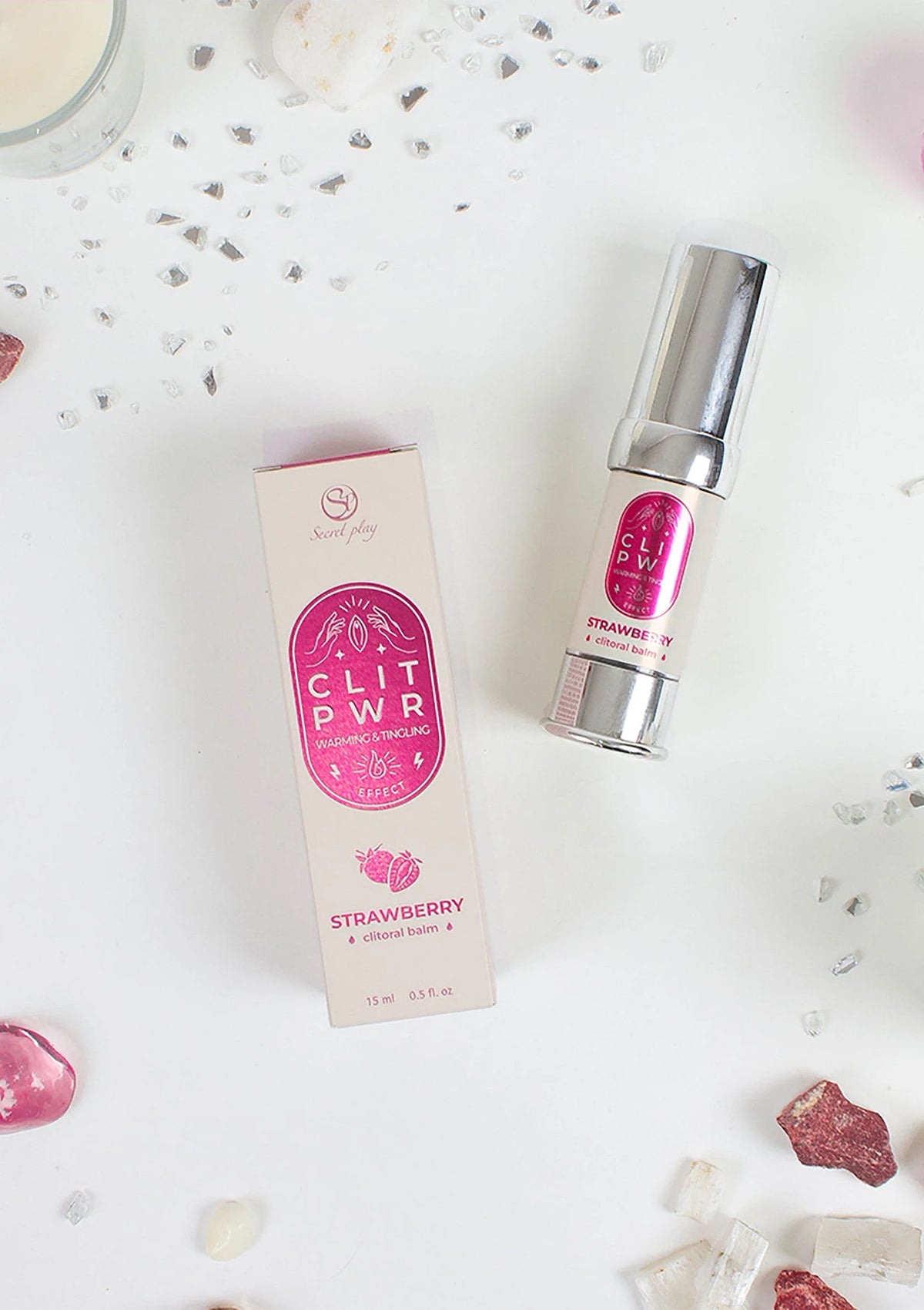 Bestel: Clit Pwr Clitoral Balm 15 ml by Secret Play - bij Happytoys.nl, happytoys.be, Happytoys.ae: erotische sex webshop | liever Happy dan Easy ⭐⭐⭐⭐⭐
