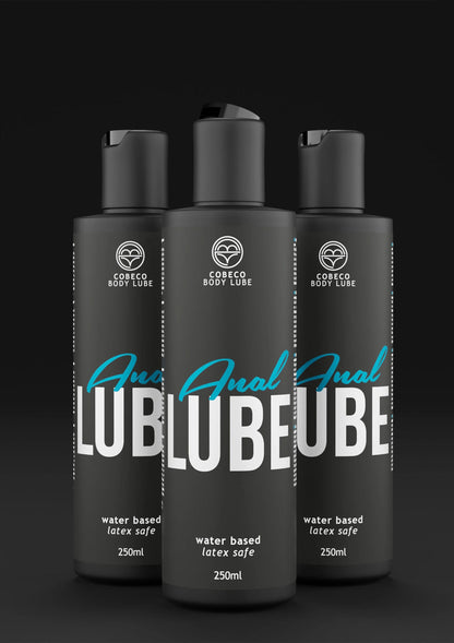 Bestel: Anal Lube Waterbased 250 ml by Cobeco - bij Happytoys: de erotische sex webshop | liever Happy dan Easy ⭐⭐⭐⭐⭐
