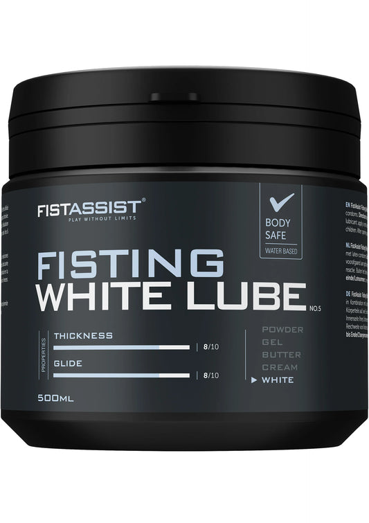 Beste vandaag nog: Fisting White Lube 500 ml by Cobeco Fist Assist - bij Happytoys Sexshop: online sex shop for Feeling Happy & Easy 😊