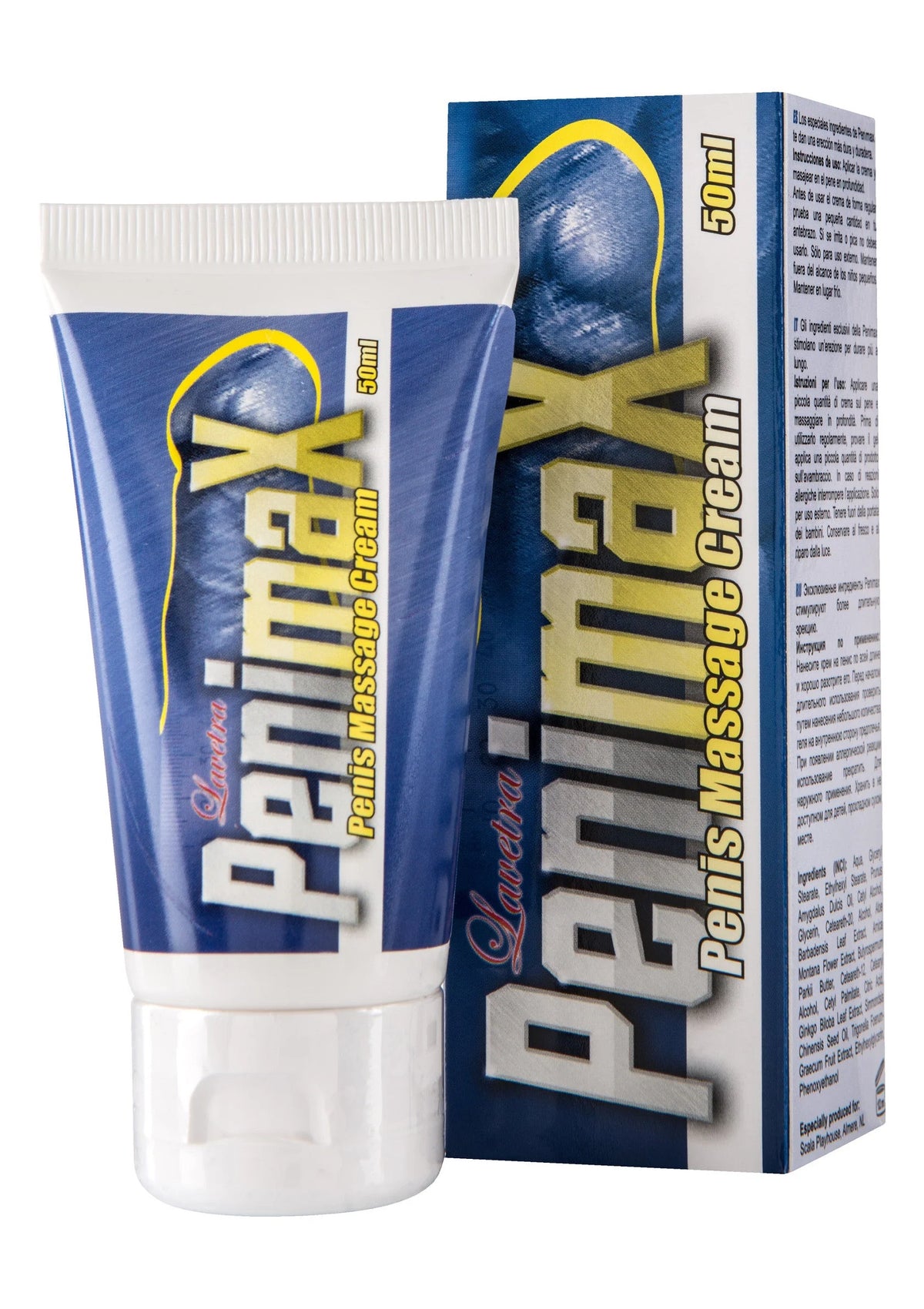 Bestel: Penimax Lavetra 50ml erectile cream by Cobeco - bij Happytoys.nl, happytoys.be, Happytoys.ae: erotische sex webshop | liever Happy dan Easy ⭐⭐⭐⭐⭐ - Default Title - 92566 - NATUREL - 50