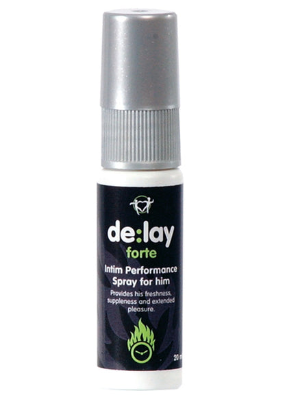 Bestel: Delay Forte Spray 20 ml - bij Happytoys: de erotische sex webshop | liever Happy dan Easy ⭐⭐⭐⭐⭐