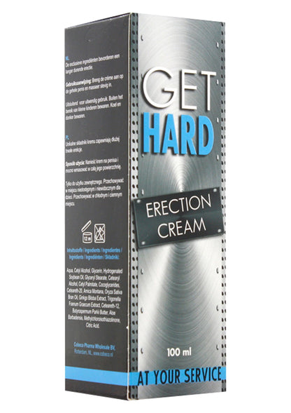 Bestel: Get Hard Erection Cream 100 ml by Cobeco - bij Happytoys.nl, happytoys.be, Happytoys.ae: erotische sex webshop | liever Happy dan Easy ⭐⭐⭐⭐⭐