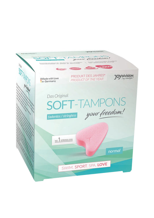 Bestel: Soft Tampons Normal (Box of 3) - bij Happytoys: de erotische sex webshop | liever Happy dan Easy ⭐⭐⭐⭐⭐ - Default Title - 93529 - NATUREL