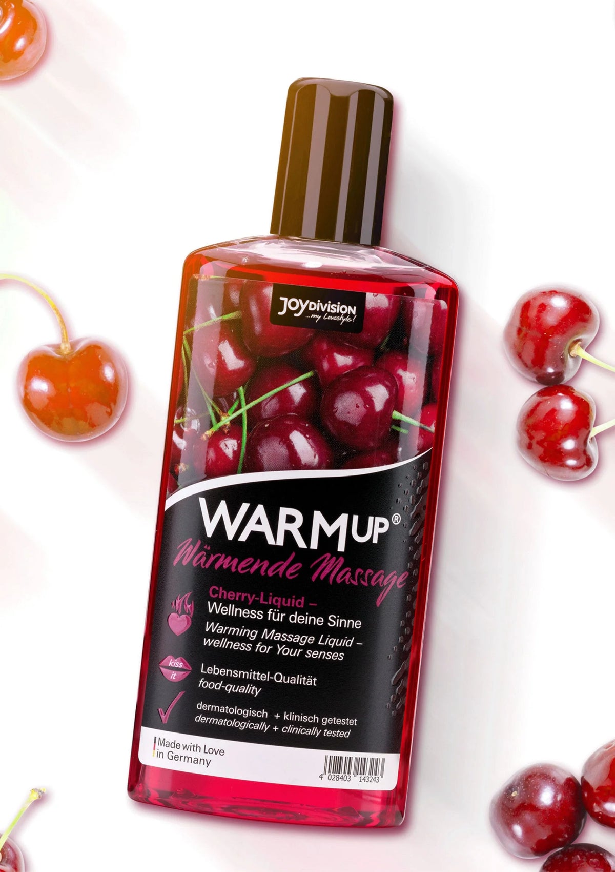 Beste vandaag nog: Warmup Massage Oil 150 ml by Joy Division - bij Happytoys Sexshop: online sex shop for Feeling Happy & Easy 😊