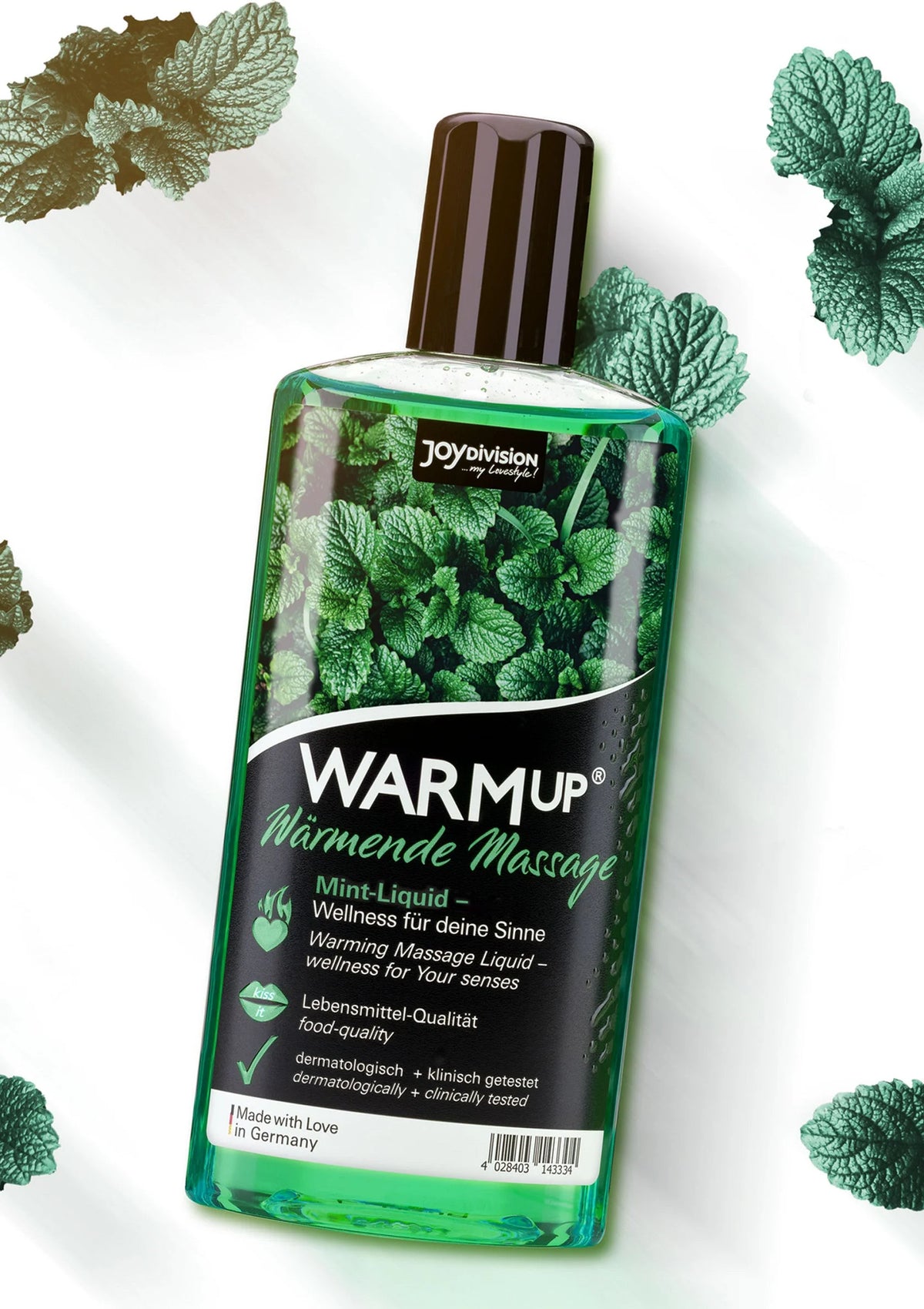 Beste vandaag nog: Warmup Massage Oil 150 ml by Joy Division - bij Happytoys Sexshop: online sex shop for Feeling Happy & Easy 😊