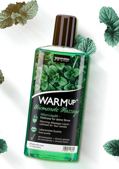 Beste vandaag nog: Warmup Massage Oil 150 ml by Joy Division - bij Happytoys Sexshop: online sex shop for Feeling Happy & Easy 😊
