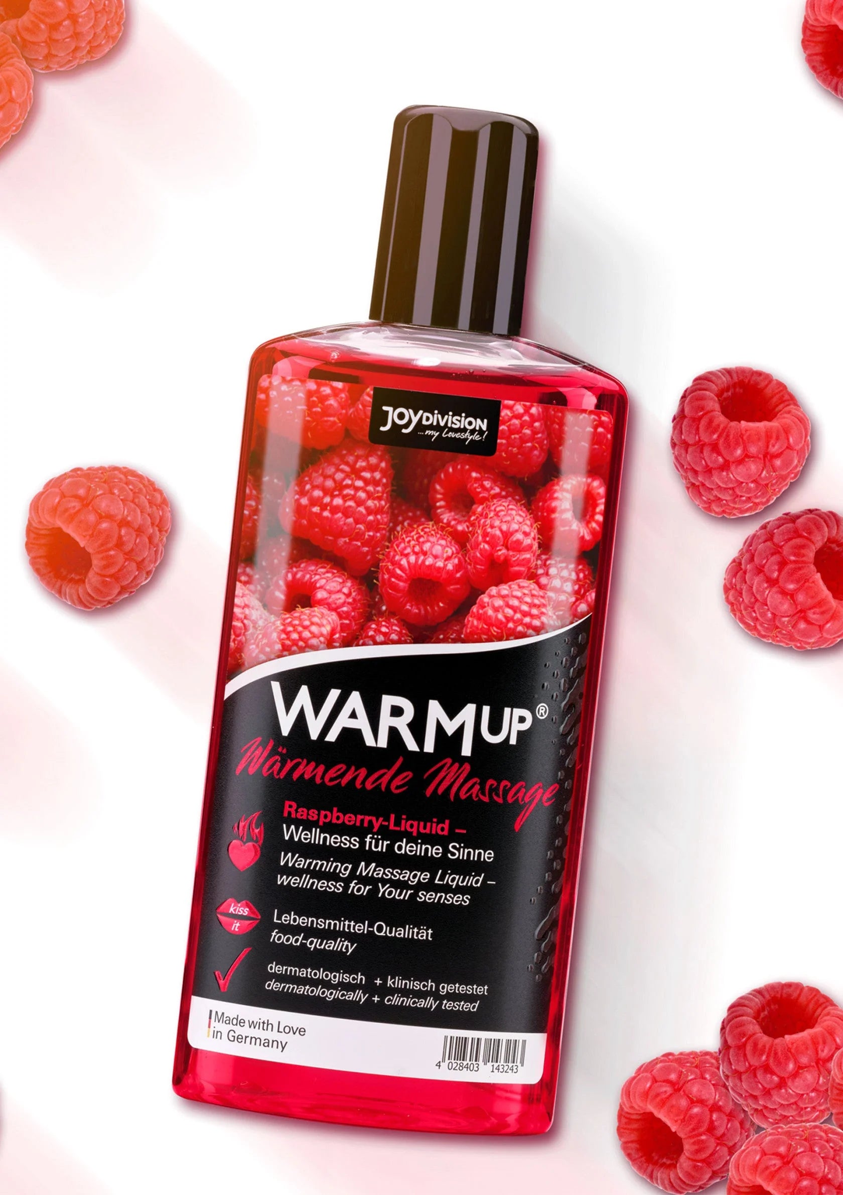 Beste vandaag nog: Warmup Massage Oil 150 ml by Joy Division - bij Happytoys Sexshop: online sex shop for Feeling Happy & Easy 😊