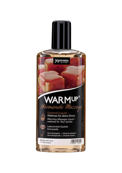 Beste vandaag nog: Warmup Massage Oil 150 ml by Joy Division - bij Happytoys Sexshop: online sex shop for Feeling Happy & Easy 😊 - Toffee - 93539 - TOFFEE - 150