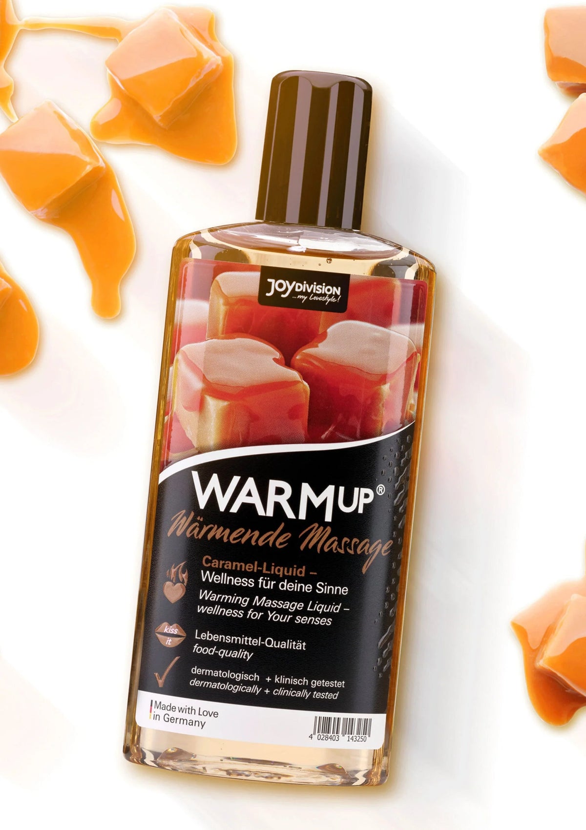 Beste vandaag nog: Warmup Massage Oil 150 ml by Joy Division - bij Happytoys Sexshop: online sex shop for Feeling Happy & Easy 😊