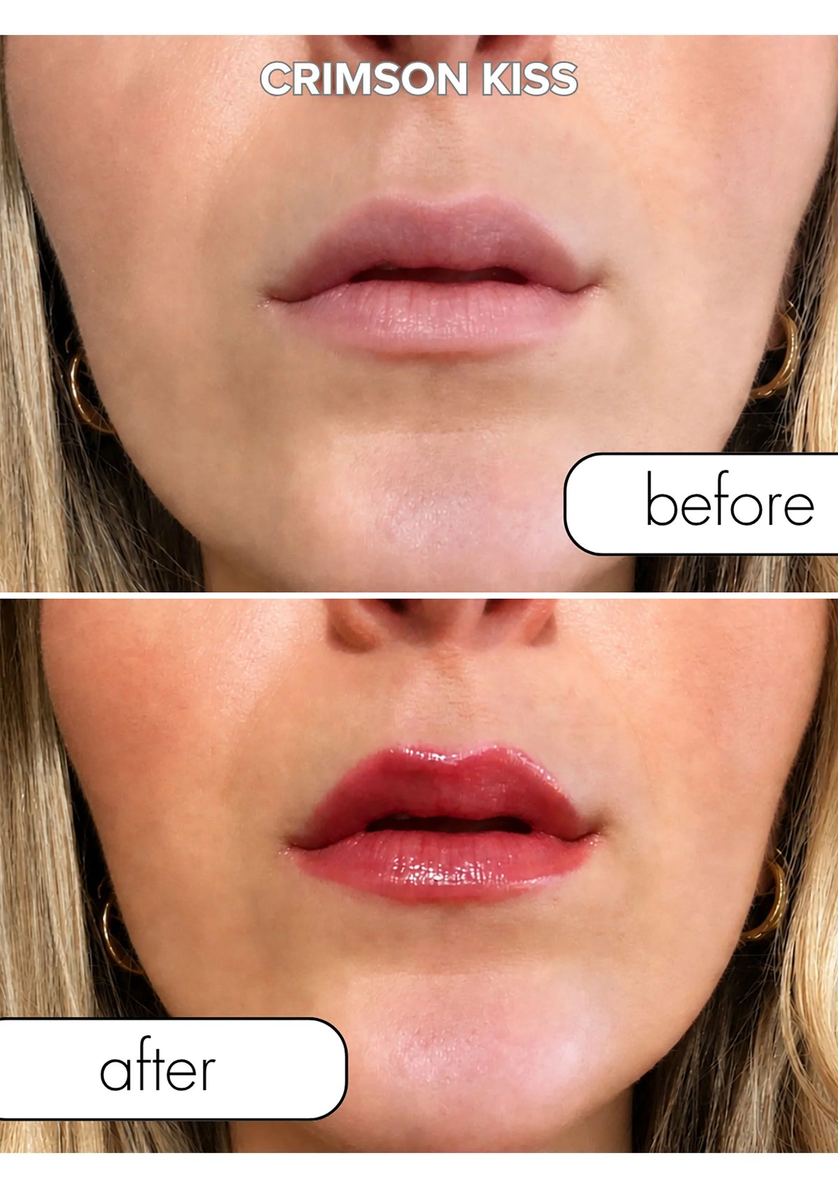Crimson Kiss Pheromone Lip Gloss 8ml by Eye of Love Matchmaker