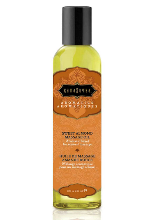 Bestel: Aromatic Massage Oil 236 ml - bij Happytoys: de erotische sex webshop | liever Happy dan Easy ⭐⭐⭐⭐⭐ - Default Title - 94004 - ALMOND - 236