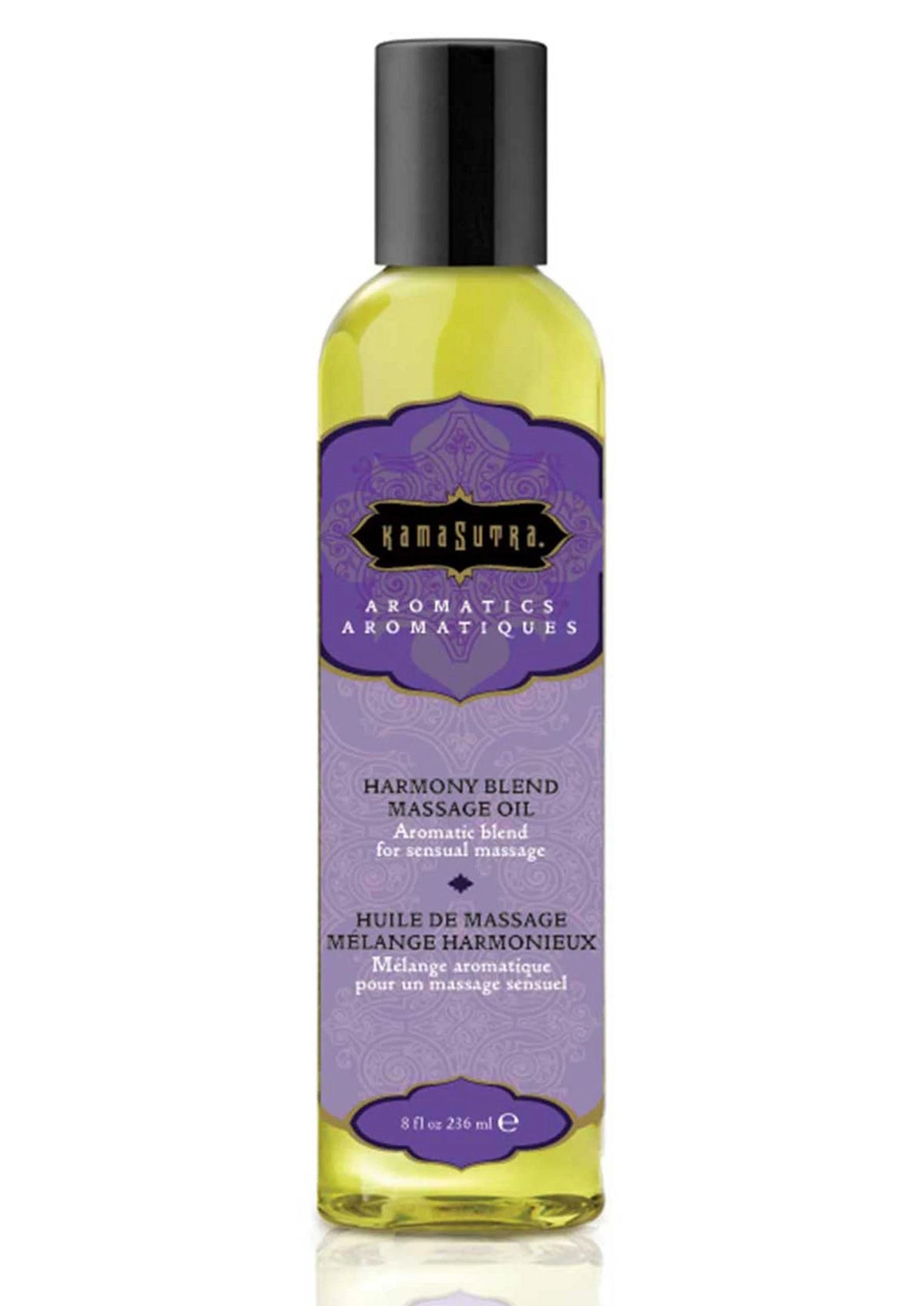Bestel: Aromatic Massage Oil 236 ml - bij Happytoys: de erotische sex webshop | liever Happy dan Easy ⭐⭐⭐⭐⭐ - Default Title - 94004 - HARMONY - 236