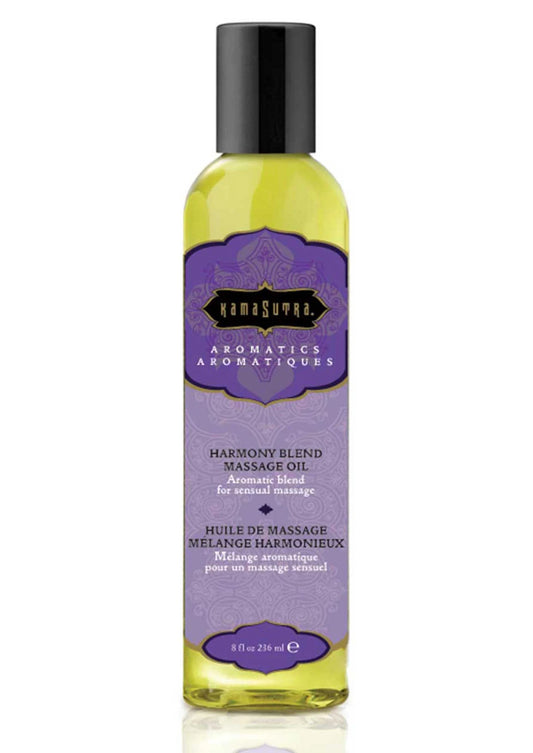 Bestel: Aromatic Massage Oil 236 ml - bij Happytoys: de erotische sex webshop | liever Happy dan Easy ⭐⭐⭐⭐⭐ - Default Title - 94004 - HARMONY - 236