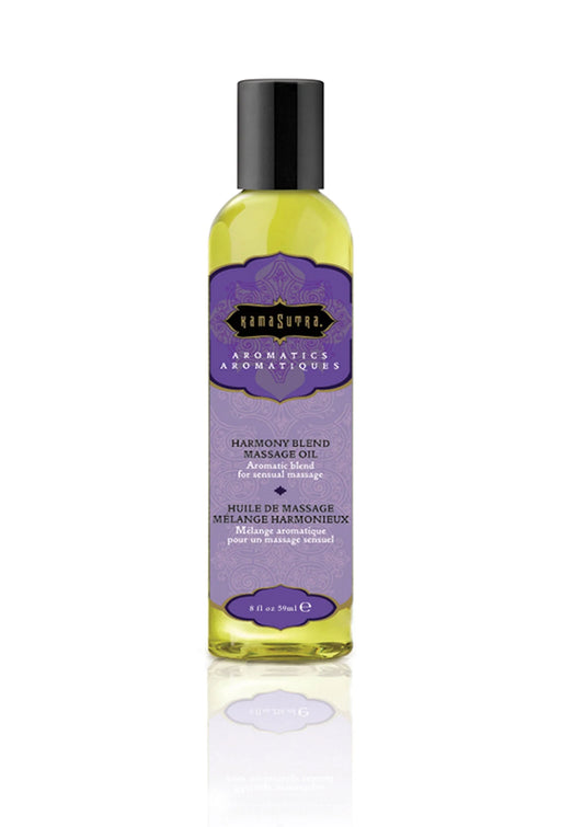 Beste vandaag nog: Aromatic Massage Oil 59 ml - Harmony Blend - 59 ml by Kamastrutra - bij Happytoys Sexshop: Toys for Feeling Happy & Easy 😊