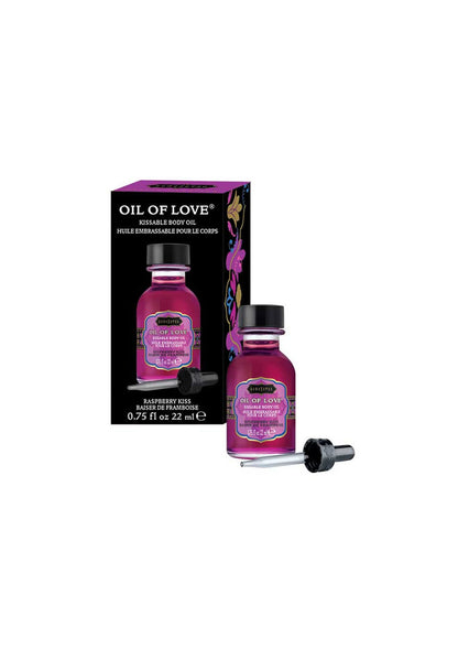 Bestel: Oil of Love 22 ml - bij Happytoys: de erotische sex webshop | liever Happy dan Easy ⭐⭐⭐⭐⭐ - Default Title - 94029 - RASPBERRY - 22