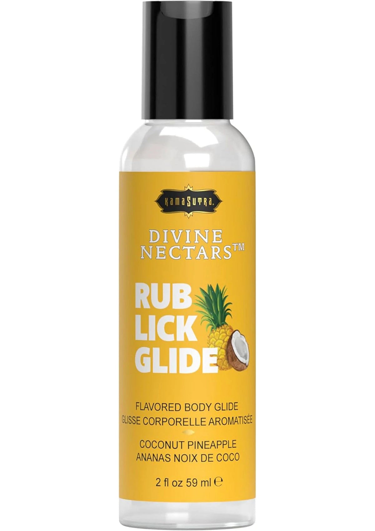 Bestel: Divine Nectare Flavored Body Glide 60 ml - bij Happytoys: de erotische sex webshop | liever Happy dan Easy ⭐⭐⭐⭐⭐ - Default Title - 94042 - COCONUT - 60