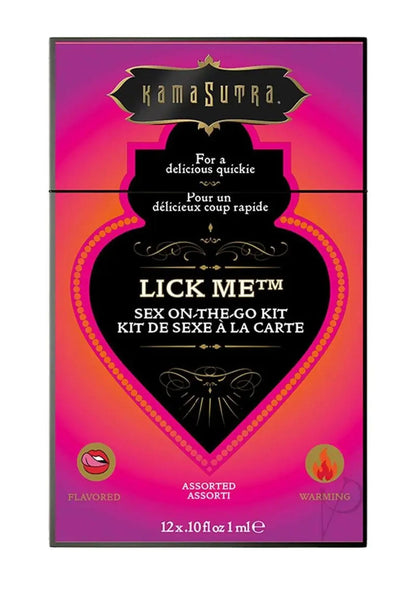 Bestel: Sex To Go Kit by Kamasutra - bij Happytoys: de erotische sex webshop | liever Happy dan Easy ⭐⭐⭐⭐⭐ - GetWet - 94047 - LICKME