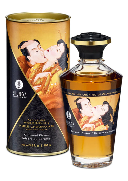 Beste vandaag nog: Warming Oil - Midnight Sorbet - 100 ml by Shunga - bij Happytoys Sexshop: Toys for Feeling Happy & Easy 😊