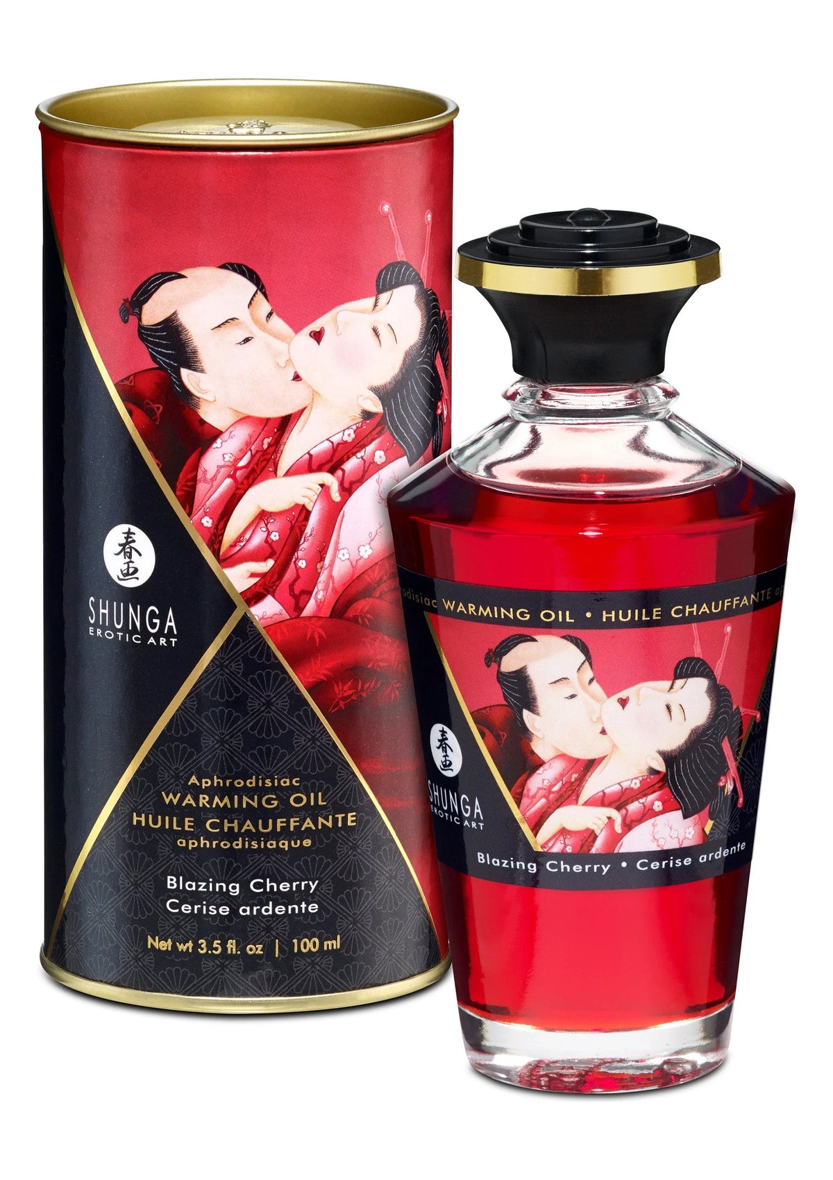 Beste vandaag nog: Warming Oil - Creamy Latte - 100 ml by Shunga - bij Happytoys Sexshop: Toys for Feeling Happy & Easy 😊