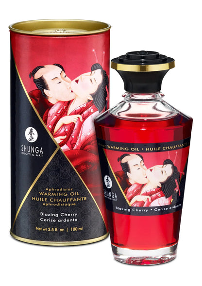 Beste vandaag nog: Warming Oil - Creamy Latte - 100 ml by Shunga - bij Happytoys Sexshop: Toys for Feeling Happy & Easy 😊