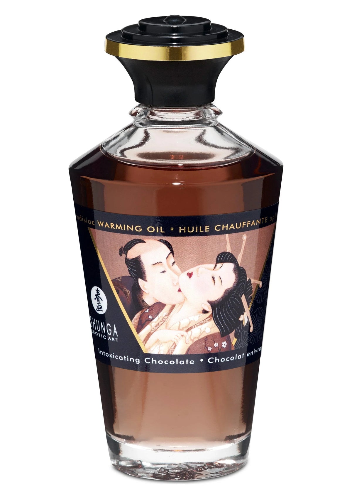 Beste vandaag nog: Warming Oil - Intoxicating Chocolate - 100 ml by Shunga - bij Happytoys Sexshop: Toys for Feeling Happy & Easy 😊