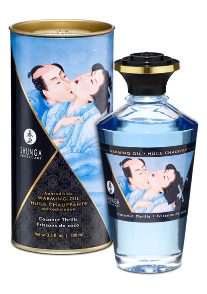 Beste vandaag nog: Warming Oil - Intoxicating Chocolate - 100 ml by Shunga - bij Happytoys Sexshop: Toys for Feeling Happy & Easy 😊