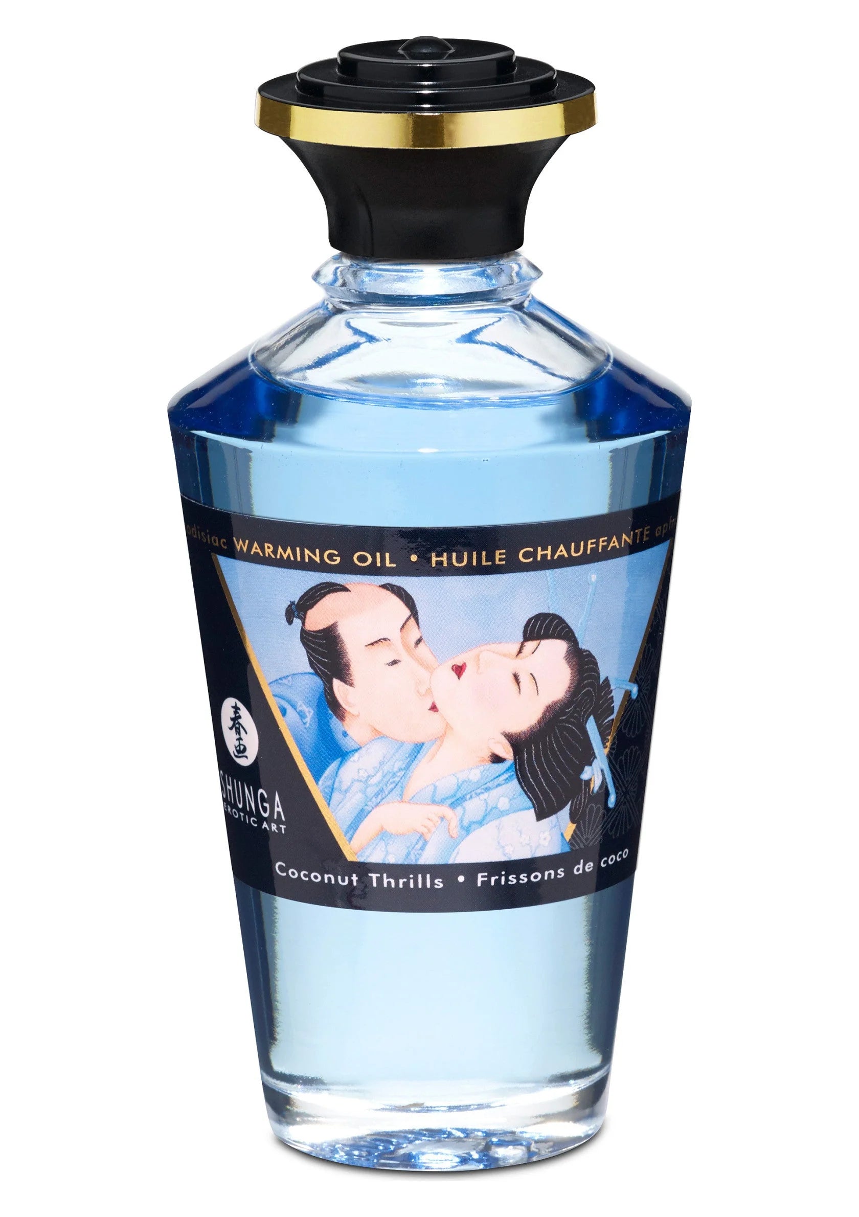 Beste vandaag nog: Warming Oil - Sparkling Strawberry Wine - 100 ml by Shunga - bij Happytoys Sexshop: Toys for Feeling Happy & Easy 😊