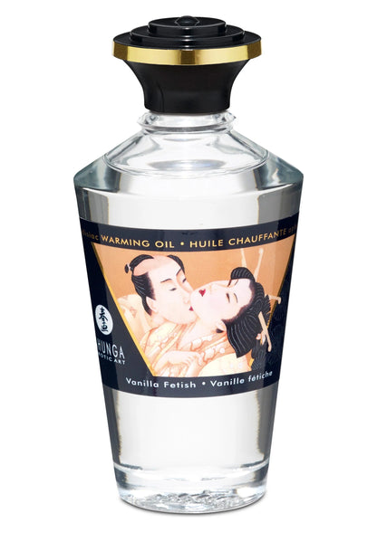 Beste vandaag nog: Warming Oil - Creamy Latte - 100 ml by Shunga - bij Happytoys Sexshop: Toys for Feeling Happy & Easy 😊