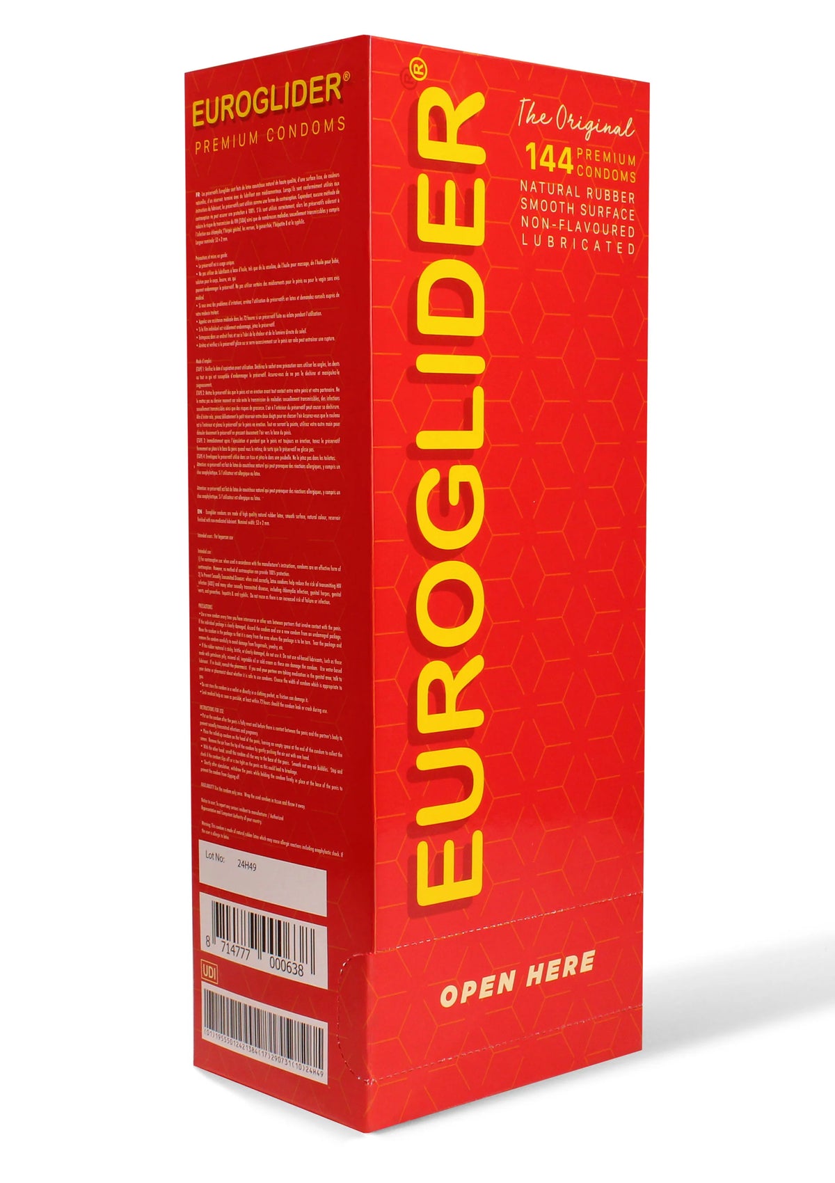 Beste vandaag nog: Condoms 144pcs by Euroglider - bij Happytoys