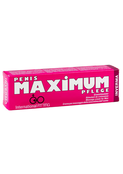 Bestel: Maximum Cream 45ml by Inverma - bij Happytoys.nl, happytoys.be, Happytoys.ae: erotische sex webshop | liever Happy dan Easy ⭐⭐⭐⭐⭐ - Default Title - 96704 - NATUREL - 45