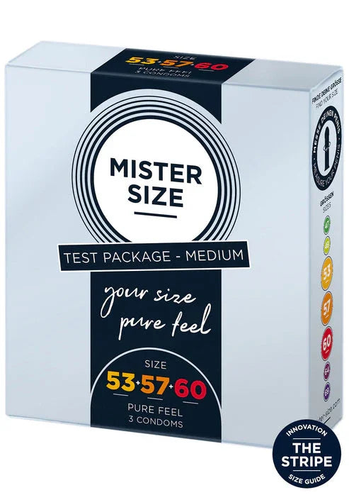 Condooms 53-57-60mm 3-pack by Mister Size