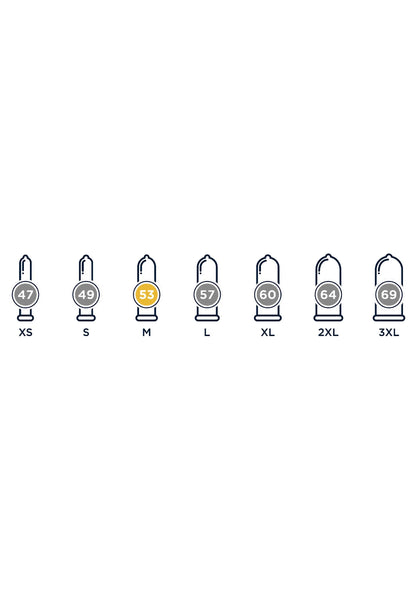 Bestel: MISTER SIZE 53mm Condoms 100pcs - bij Happytoys: de erotische sex webshop | liever Happy dan Easy ⭐⭐⭐⭐⭐