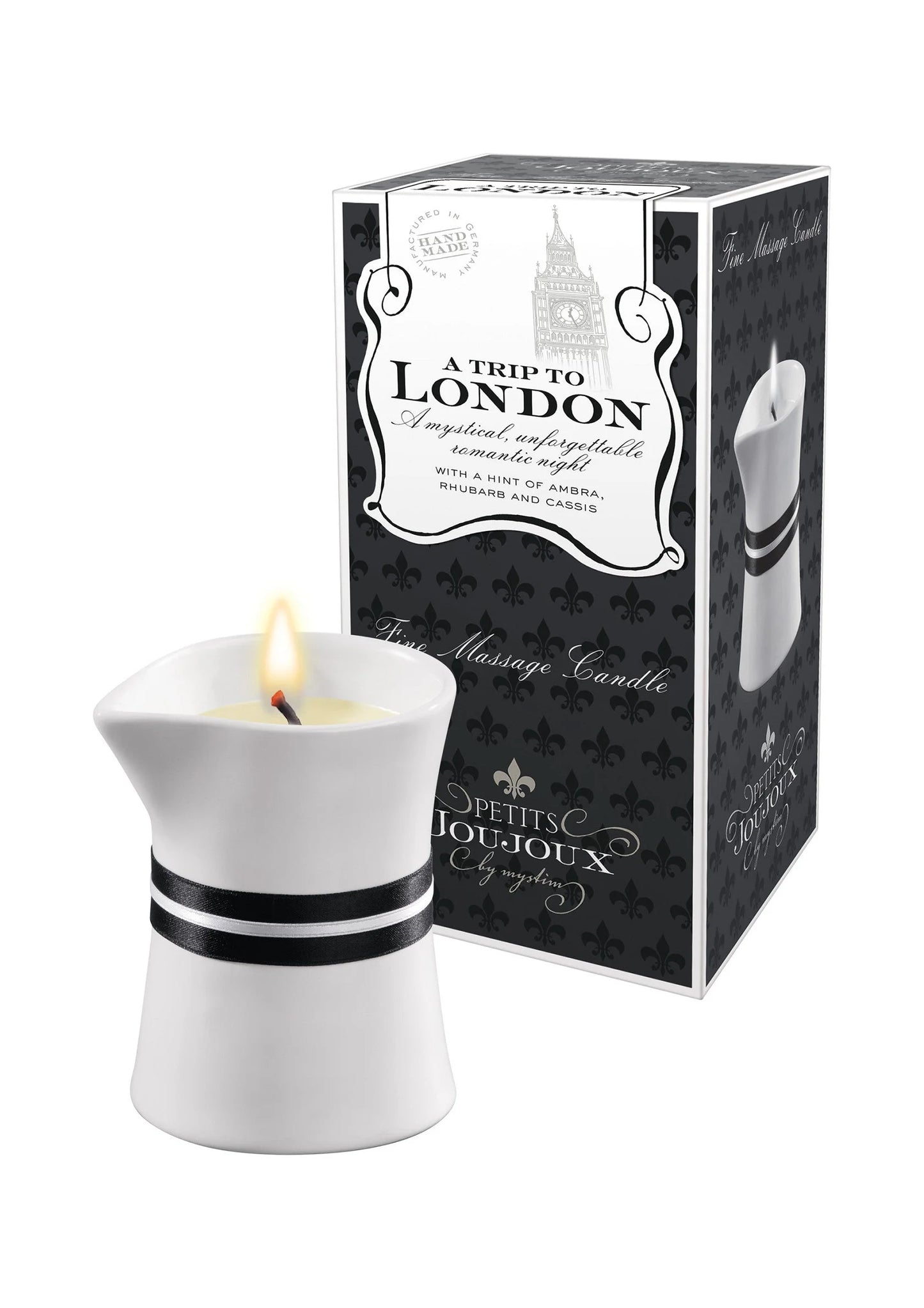 Beste vandaag nog: Petits Joujoux Massage Candle London 120gr - bij Happytoys