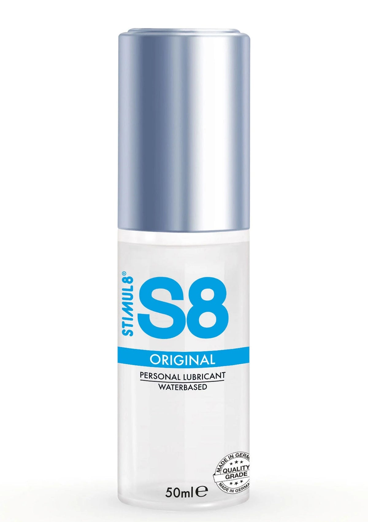 Bestel: S8 Waterbased Lube 50ml glijmiddel - bij Happytoys.nl, happytoys.be, Happytoys.ae: erotische sex webshop | liever Happy dan Easy ⭐⭐⭐⭐⭐ - Default Title - 97391 - NATUREL - 50