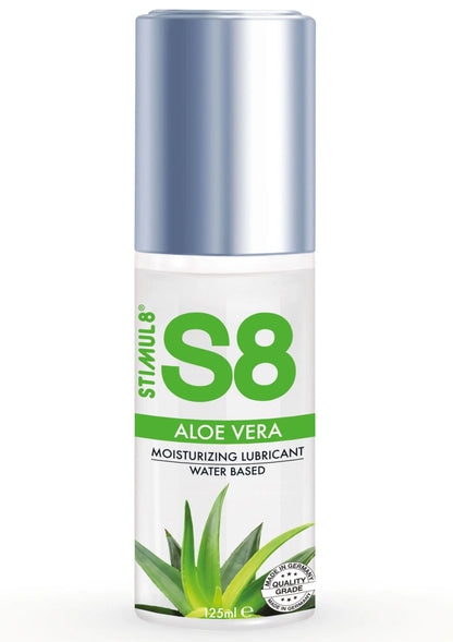 Bestel: S8 Aloe Vera Lubricant 125 ml by Stimul8 S8 - glijmiddel bij Happytoys.nl, happytoys.be, Happytoys.ae: erotische sex webshop | liever Happy dan Easy ⭐⭐⭐⭐⭐ - Aloe Vera - 97409 - ALOE - 125