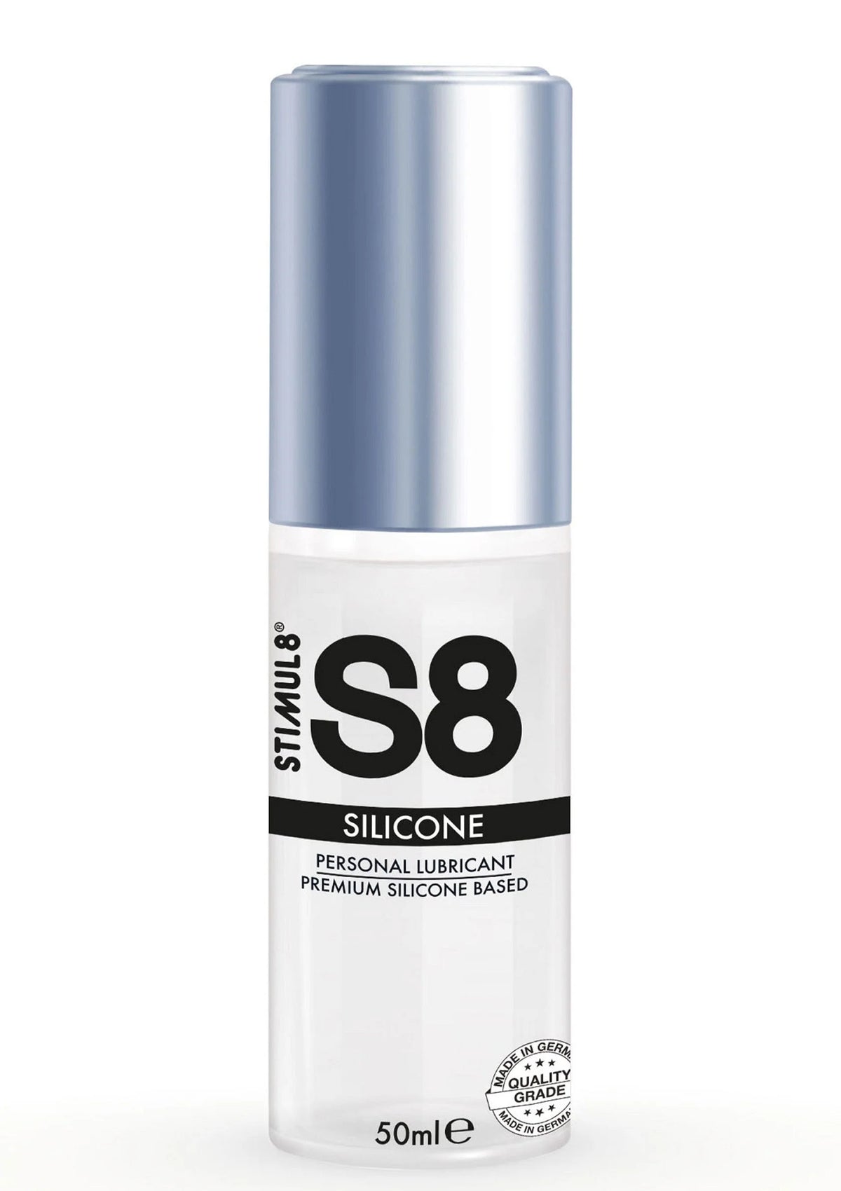 Bestel: Silicone Lubricant 50 ml by S8 - bij Happytoys.nl, happytoys.be, Happytoys.ae: erotische sex webshop | liever Happy dan Easy ⭐⭐⭐⭐⭐ - Default Title - 97412 - NATUREL - 50