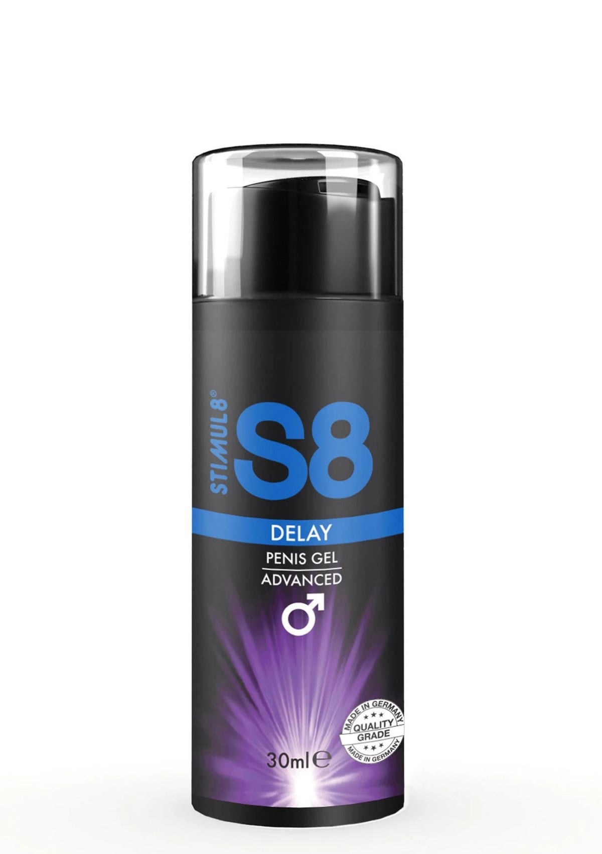 Bestel: Delay Penis Gel 30 ml by S8 - bij Happytoys: de erotische sex webshop | liever Happy dan Easy ⭐⭐⭐⭐⭐