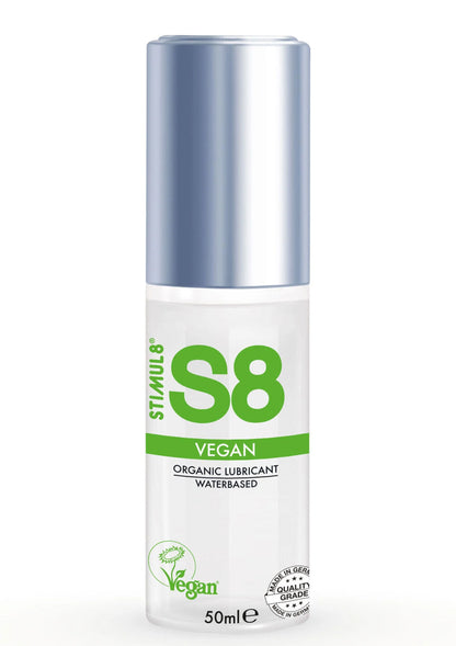 Bestel: S8 Vegan Lubricant 50 ml by S8 - bij Happytoys.nl, happytoys.be, Happytoys.ae: erotische sex webshop | liever Happy dan Easy ⭐⭐⭐⭐⭐ - Default Title - 97424 - NATUREL - 50
