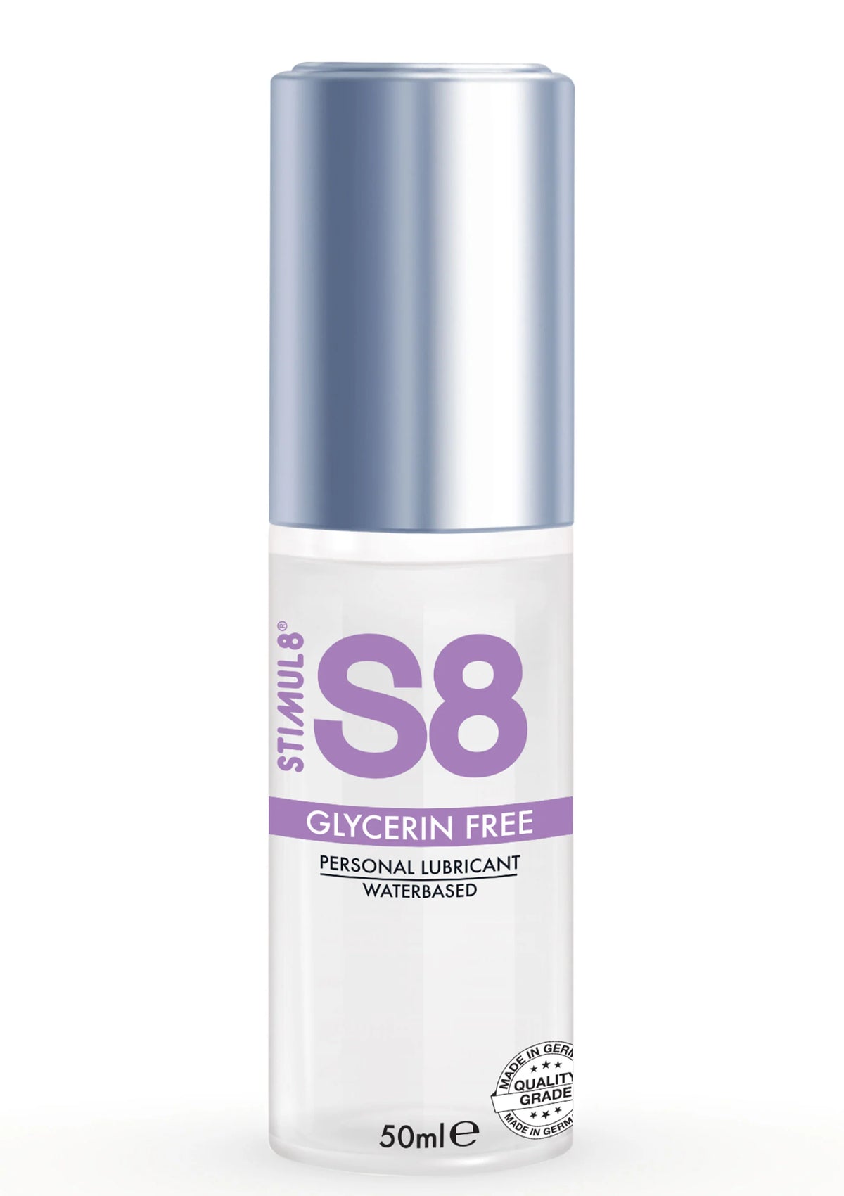 Bestel: S8 Glycerin Free Lubricant 50 ml by Stimul8 - bij Happytoys: de erotische sex webshop | liever Happy dan Easy ⭐⭐⭐⭐⭐ - Default Title - 97448 - NATUREL - 50