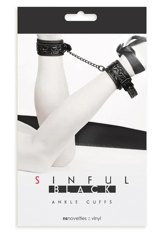 Ankle Cuffs Pink by NS Novelties - Happytoys Sexshop: Toys for Feeling Happy & Easy 😊 - Discreet geleverd