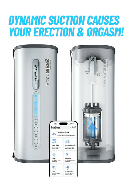 VacuGLIDE 2 Milking Machine Video Sync by Autoblow