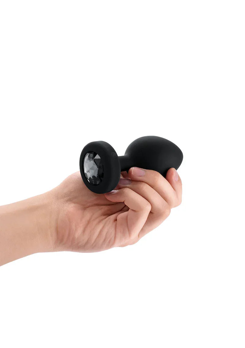 ♂ ♀ B-Vibe Vibrating Jewel Plug XXL - Happytoys Sexshop: Toys for Feeling Happy & Easy 😊 - Discreet geleverd
